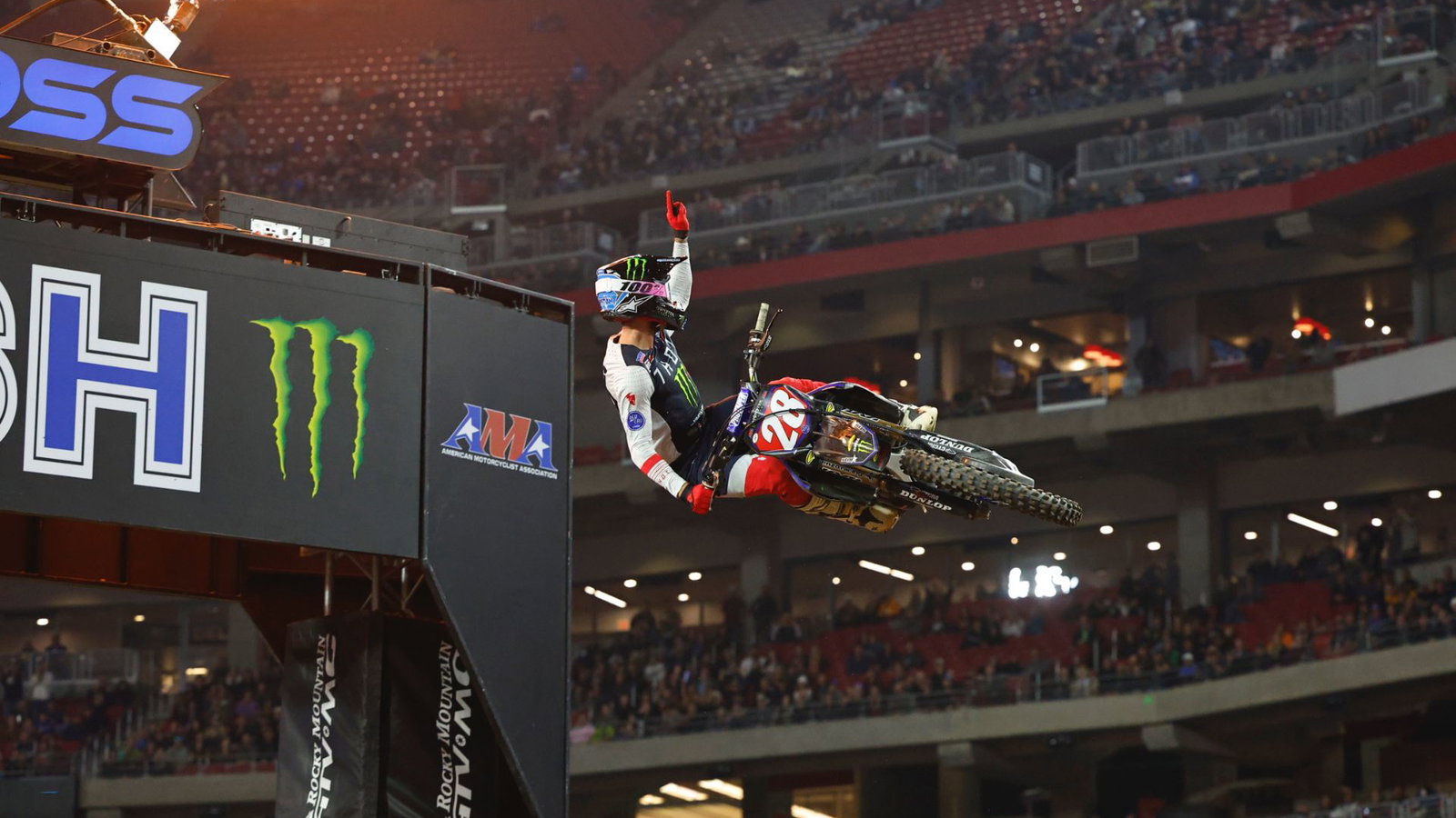 Christian Craig, 2022 Glendale Supercross. - Yamaha Racing.